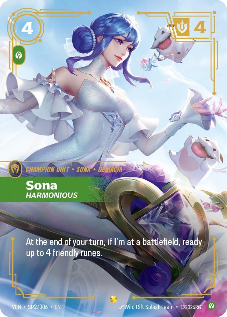 Vendetta - Sona, Harmonious SP2/006