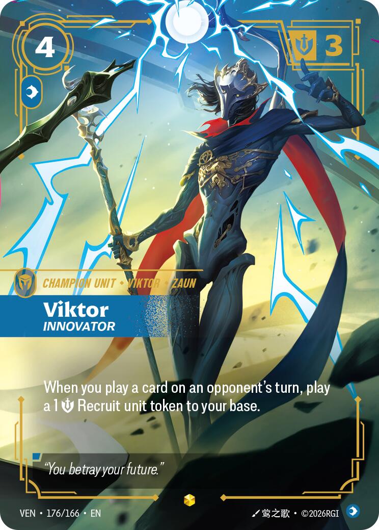 Vendetta - Viktor, Innovator (Overnumbered) 176/166