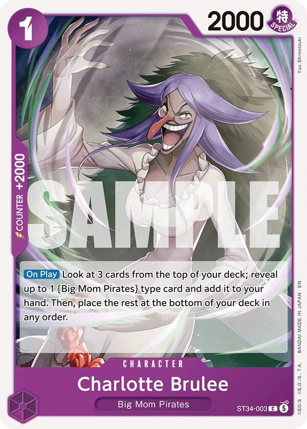 Charlotte Brulee - ST34-003