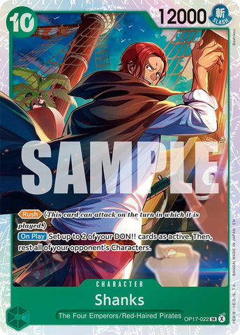 Shanks (022) - OP17-022