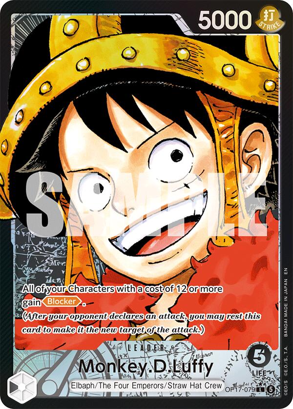 Monkey.D.Luffy (079) (Alternate Art) - OP17-079