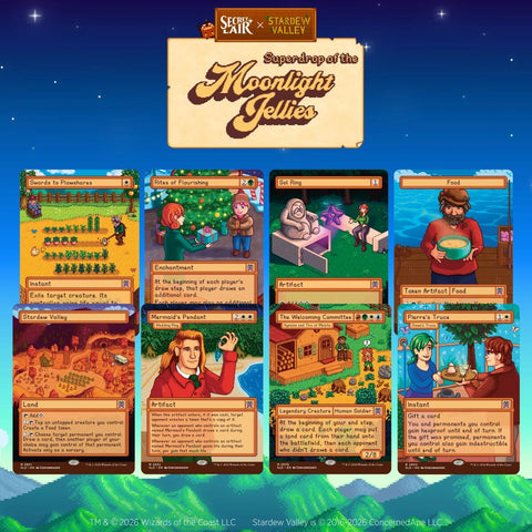 Magic: The Gathering - Secret Lair Drop: Secret Lair x Stardew Valley: Welcome to Stardew Valley - Non-Foil Edition
