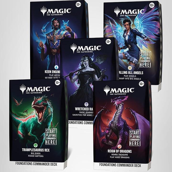 Magic: The Gathering - Foundations Commander Decks [Set of 5]