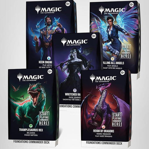 Magic: The Gathering - Foundations Commander Decks [Set of 5]