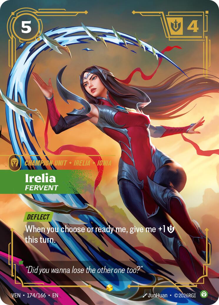 Vendetta - Irelia, Fervent (Overnumbered) 174/166