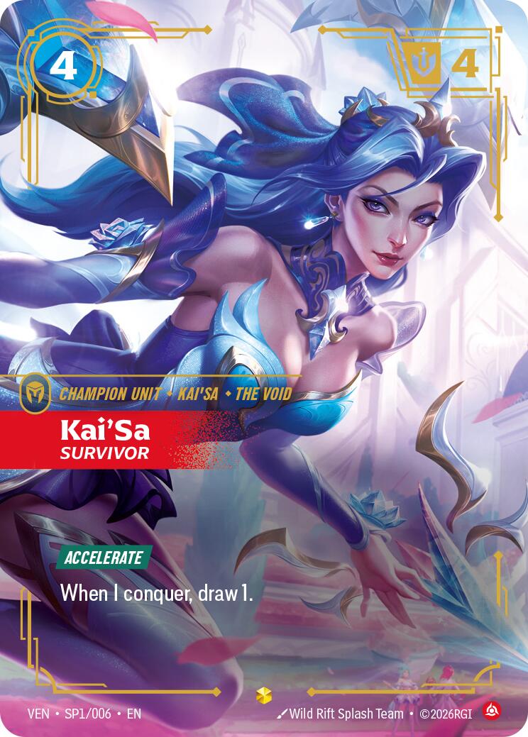 Vendetta - Kai'Sa, Survivor SP1/006