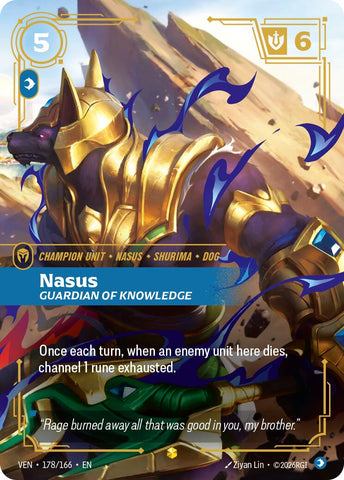 Vendetta - Nasus, Guardian of Knowledge (Overnumbered) 178/166
