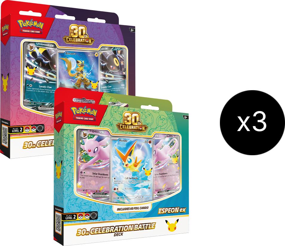 Pokemon TCG: 30th Celebration Battle Deck Case