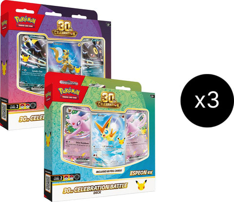 Pokemon TCG: 30th Celebration Battle Deck Case