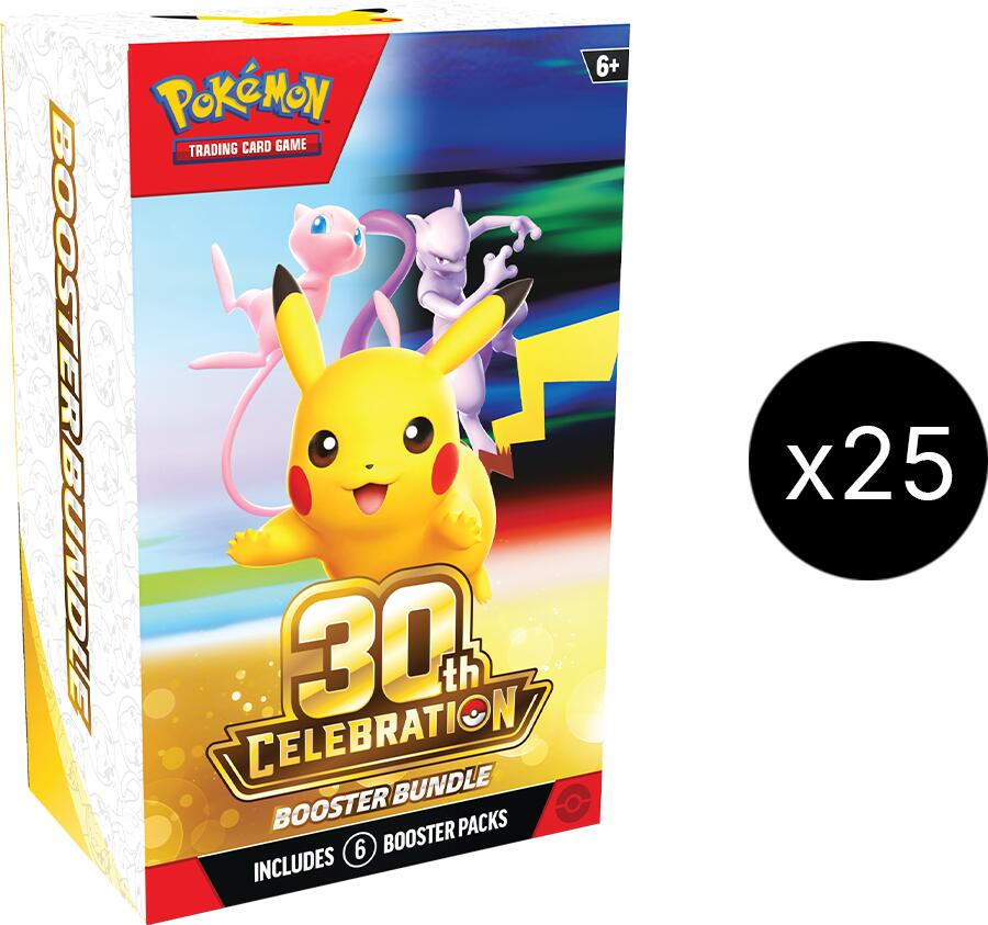 Pokemon TCG: 30th Celebration Booster Bundle Case