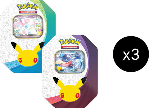 Pokemon TCG: 30th Celebration ex Tin Case
