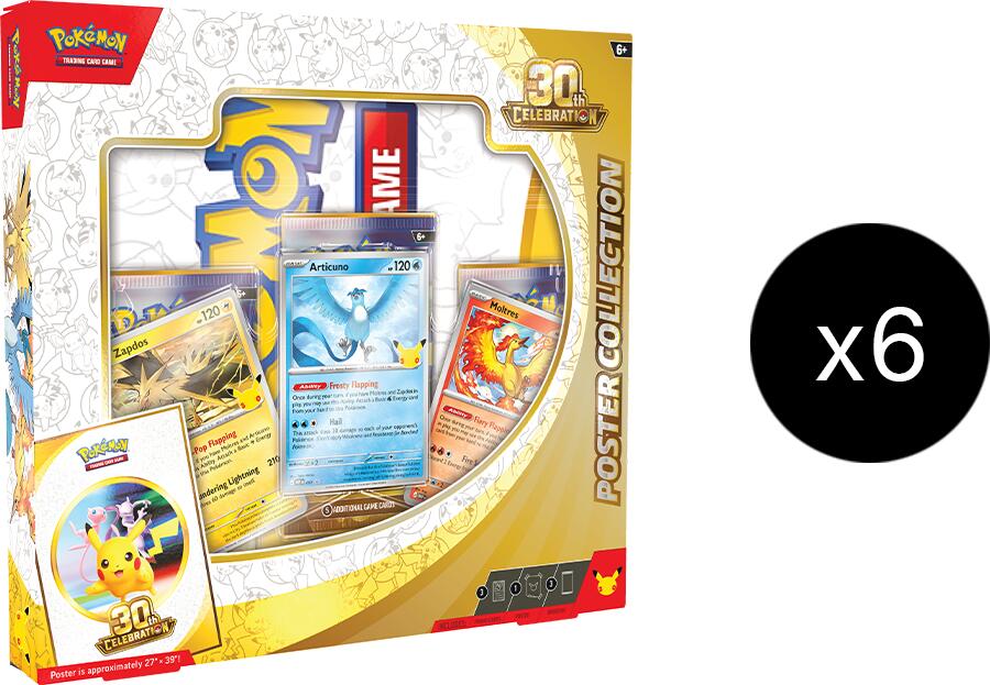 Pokemon TCG: 30th Celebration Poster Collection Case