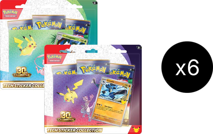 Pokemon TCG: 30th Celebration Tech Sticker Collection Case