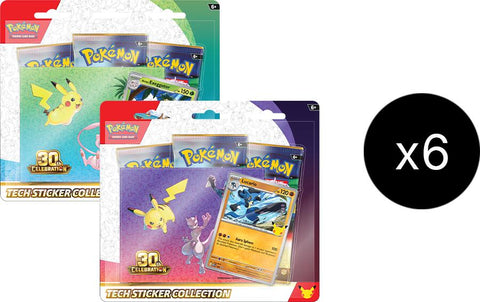 Pokemon TCG: 30th Celebration Tech Sticker Collection Case