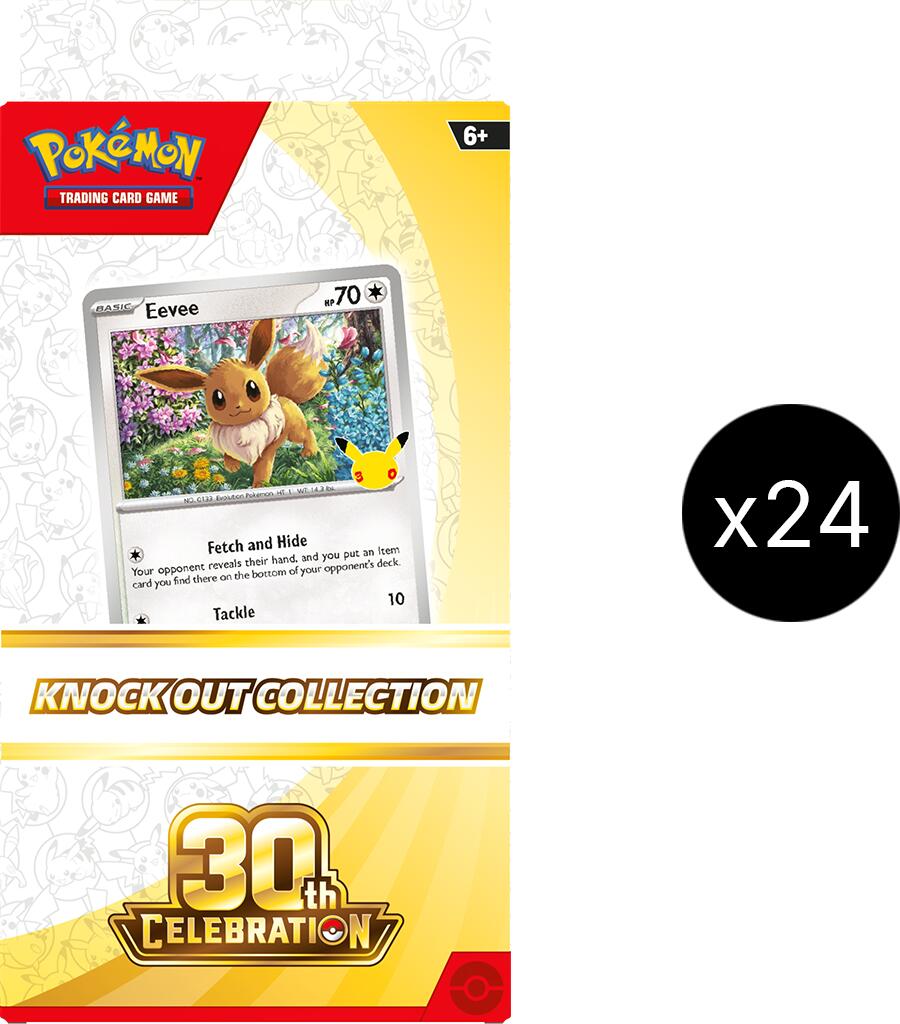 Pokemon TCG: 30th Celebration Knock Out Collection Case
