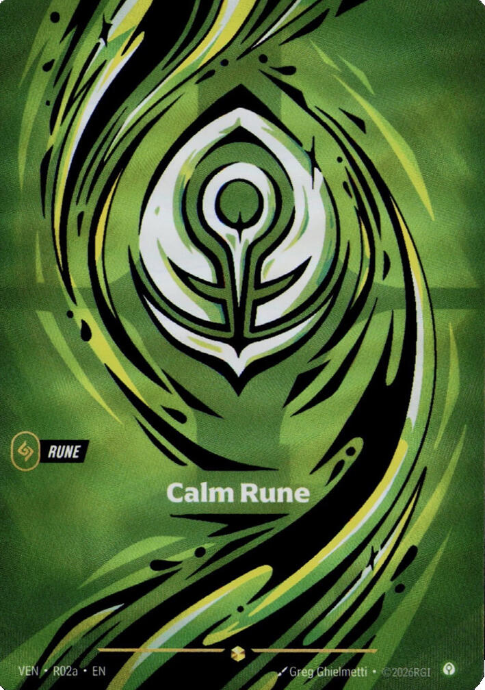 Vendetta - Calm Rune (R02a) R02a