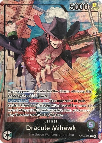 Dracule Mihawk (2026 PSA Magazine Promo) - OP14-020
