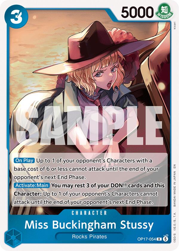 Miss Buckingham Stussy - OP17-054