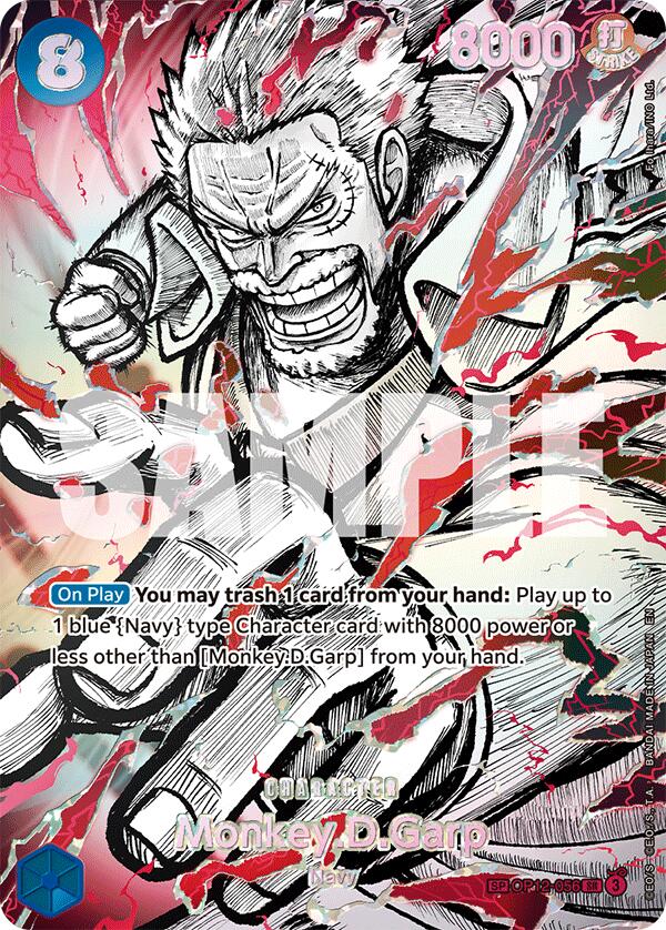 Monkey.D.Garp (OP12-056) (SP) - OP12-056