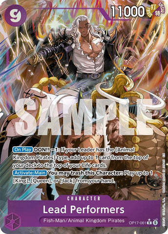Lead Performers (Alternate Art) - OP17-061