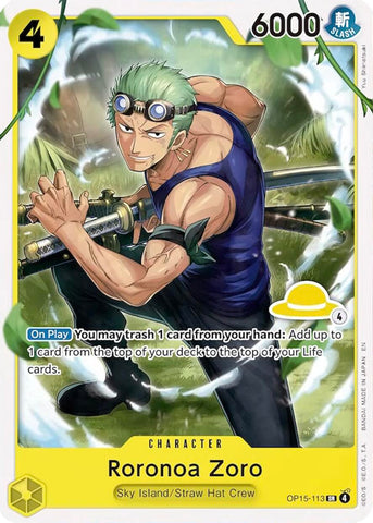 Roronoa Zoro (Luffy Deck) - OP15-113
