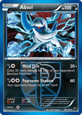 Absol (Team Plasma) - 67/116