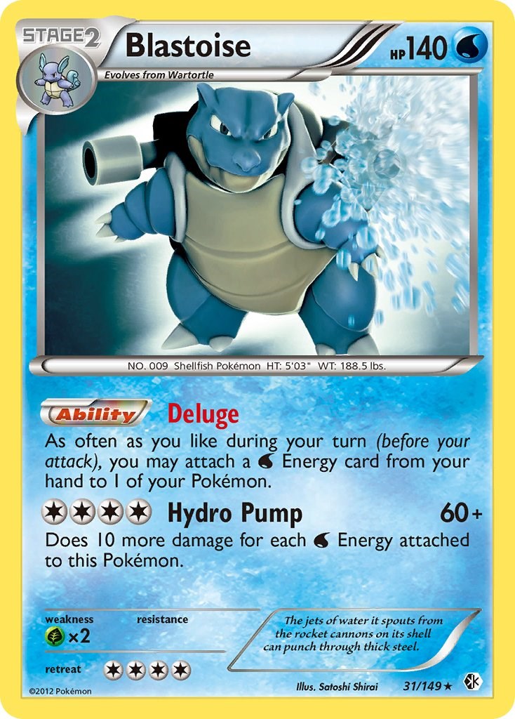 Blastoise - 31/149 - (Boundaries Crossed)