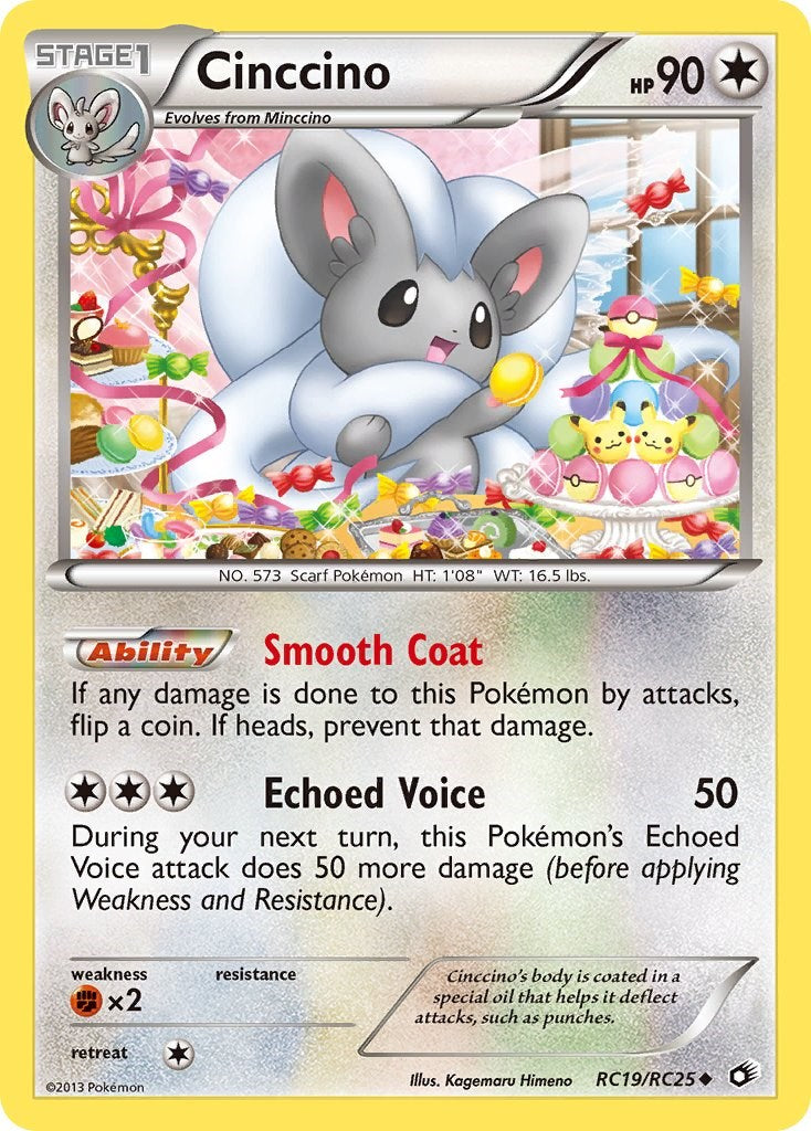 Cinccino - RC19/RC25 - (Legendary Treasures: Radiant Collection)
