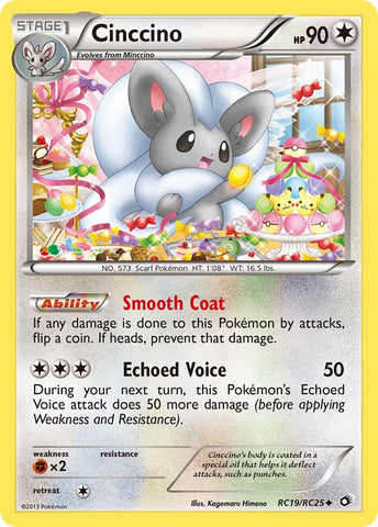 Cinccino - RC19/RC25 - (Legendary Treasures: Radiant Collection)