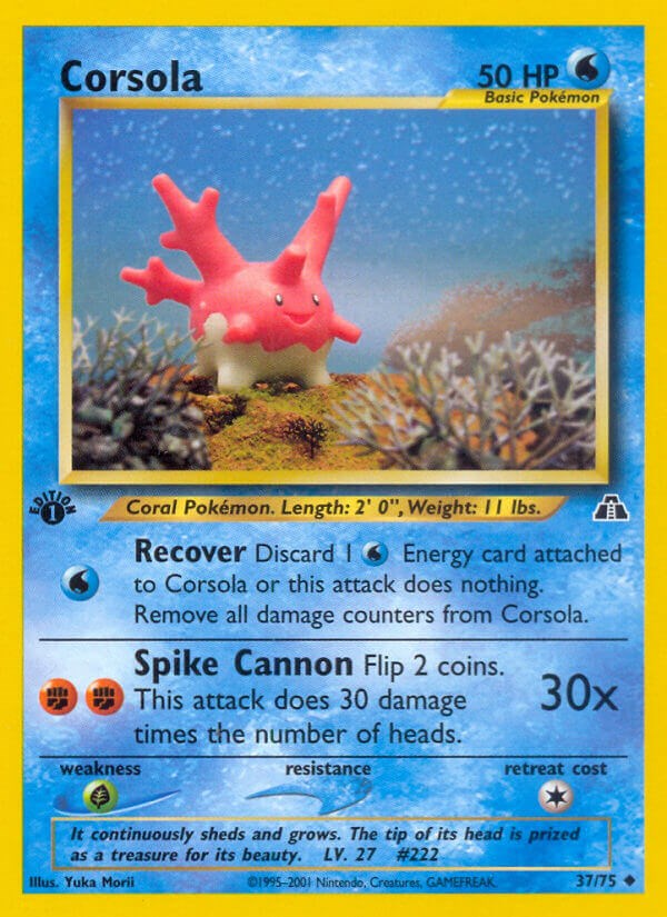 Corsola - 37/75 - (Neo Discovery)