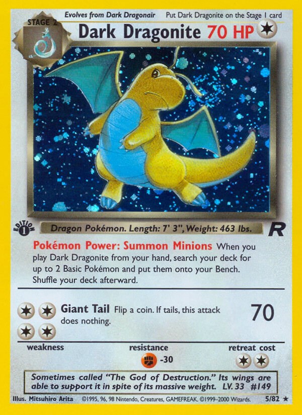 Dark Dragonite (5) - 05/82