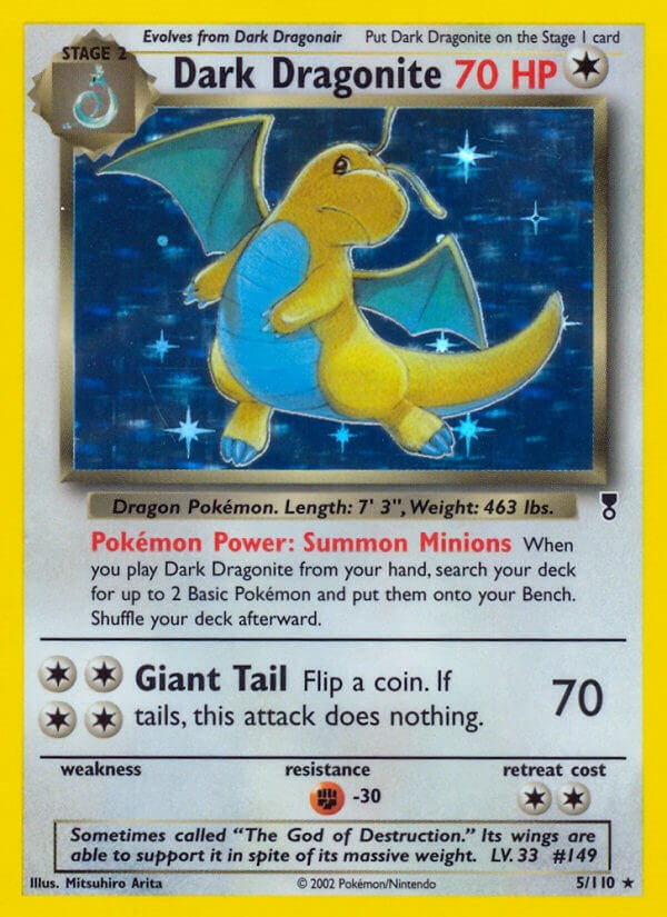 Dark Dragonite - 005/110 - (Legendary Collection)