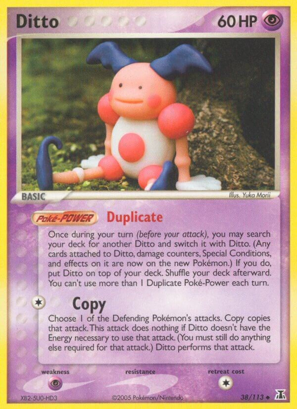 Ditto - 038/113 (Mr. Mime) - 38/113 - (Delta Species)