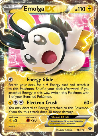 Emolga EX - 46/146