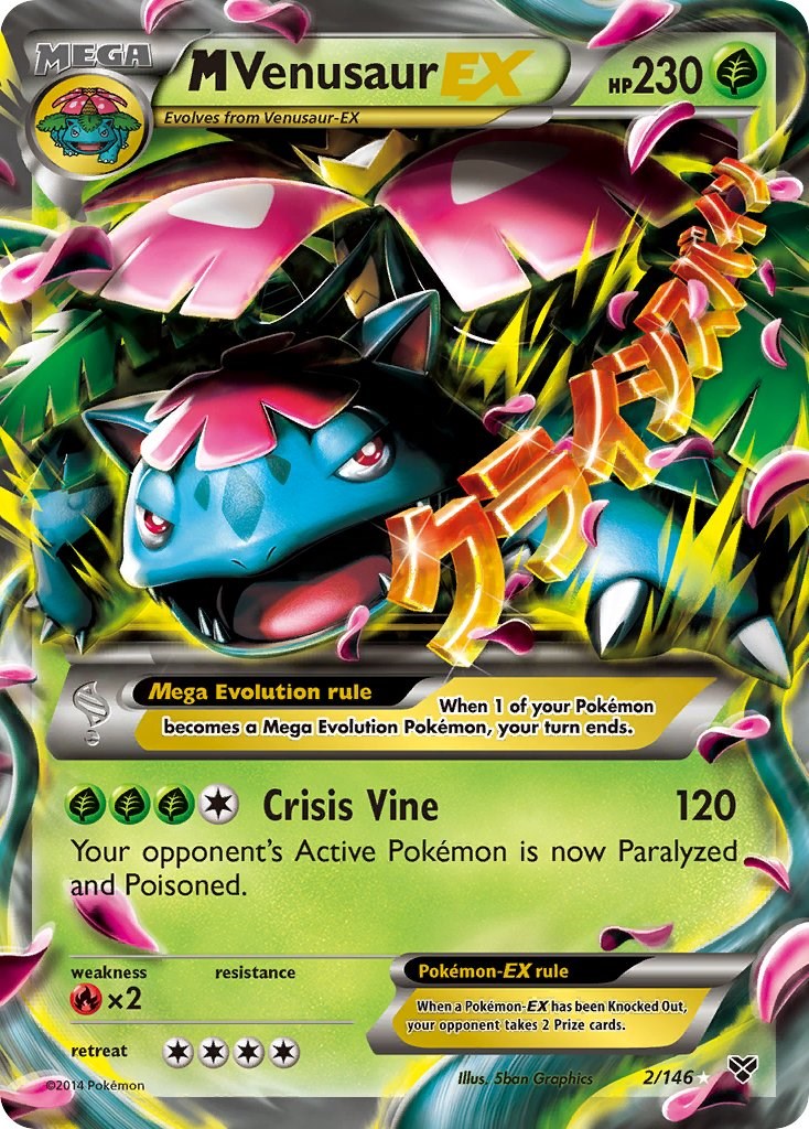 M Venusaur EX - 2/146