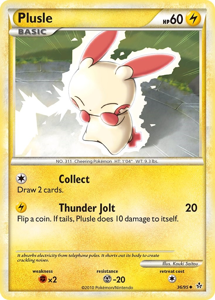 Plusle - 36/95