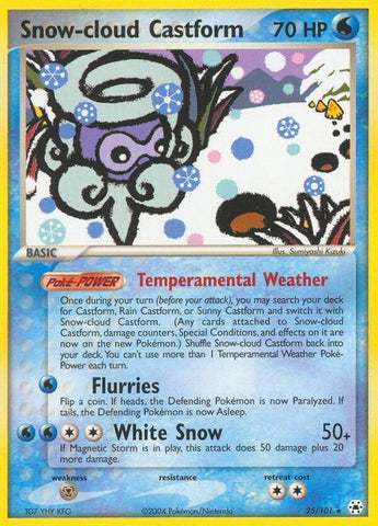 Snow-cloud Castform - 25/101
