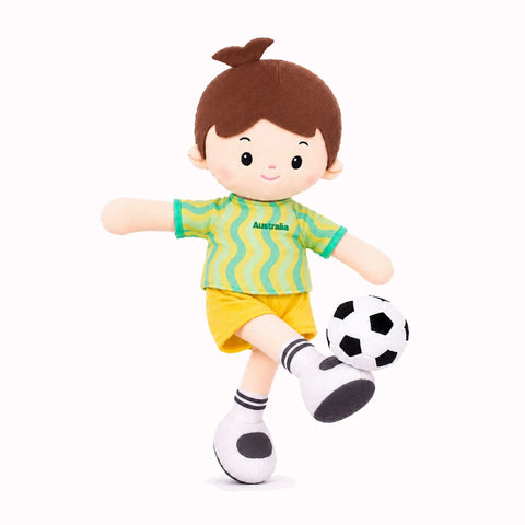 Personalized Soccer Boy - AUS (2 Skin Tones)