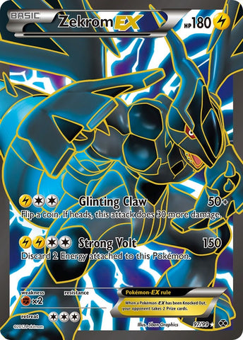 Zekrom EX (97 Full Art) - 97/99