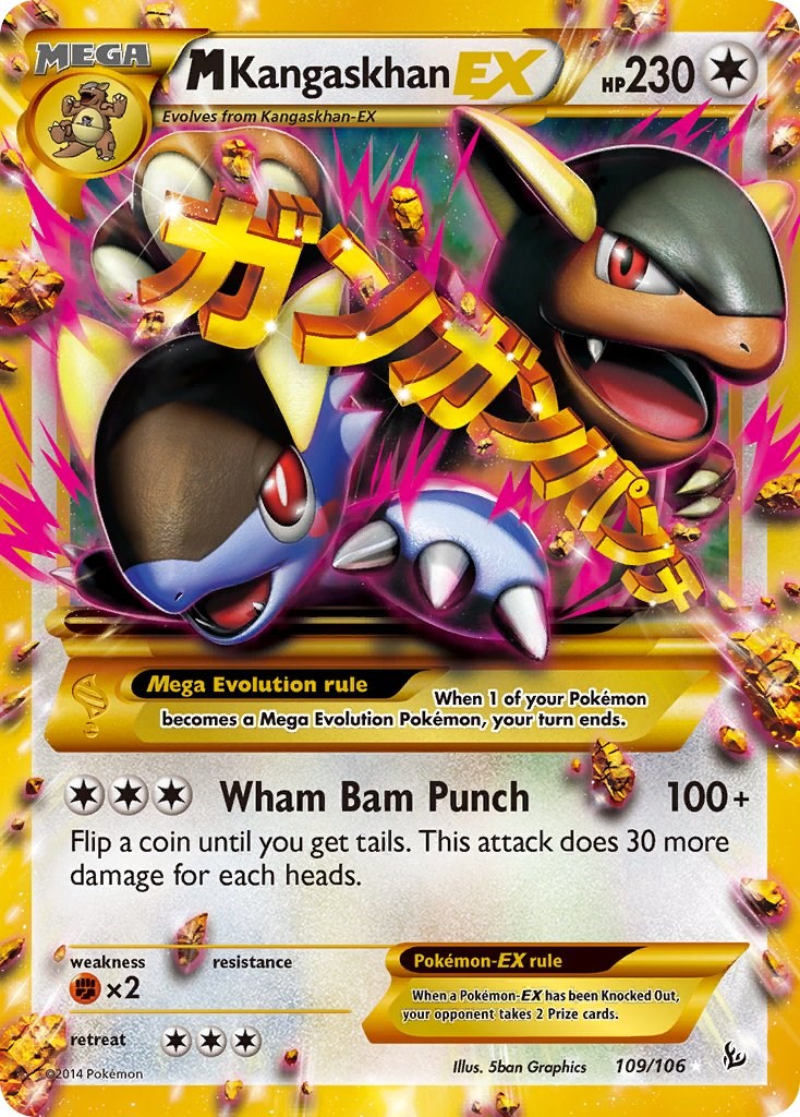 M Kangaskhan EX (109 Secret Rare) - 109/106