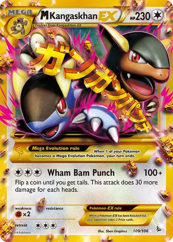 M Kangaskhan EX (109 Secret Rare) - 109/106