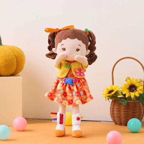 Personalized Flora Girl - Montessori Girl