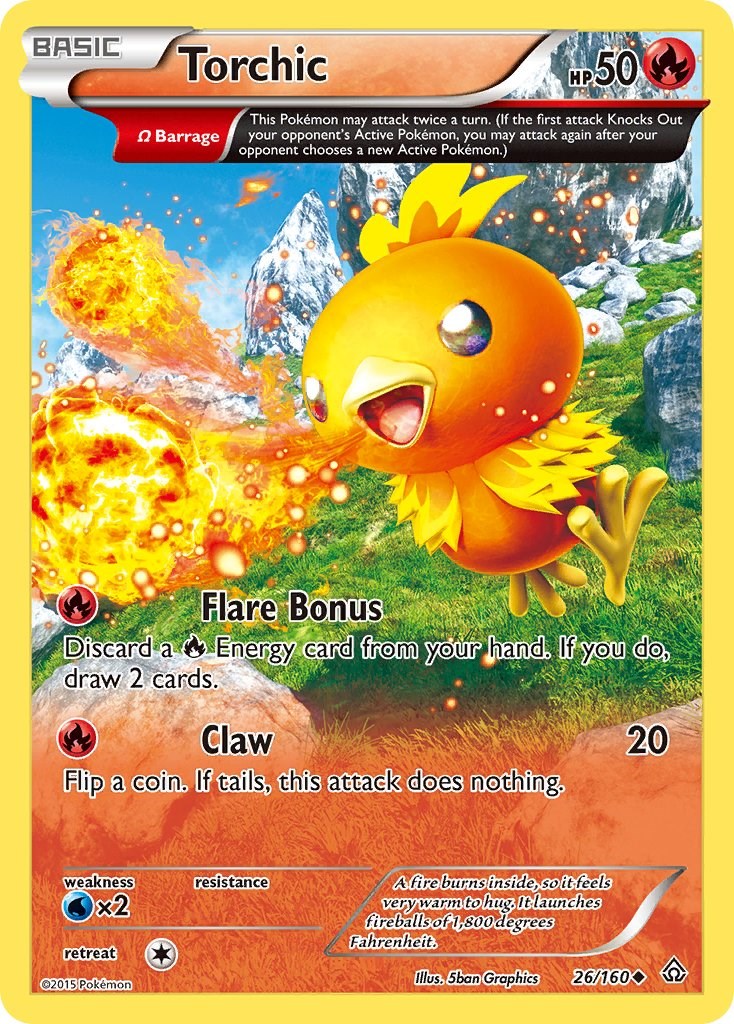 Torchic (Omega) - 26/160