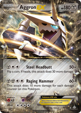 Aggron EX - 93/160 - (XY - Primal Clash)