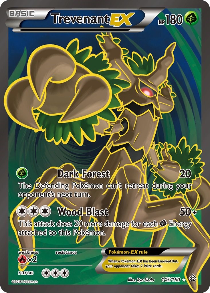 Trevenant EX (145 Full Art) - 145/160