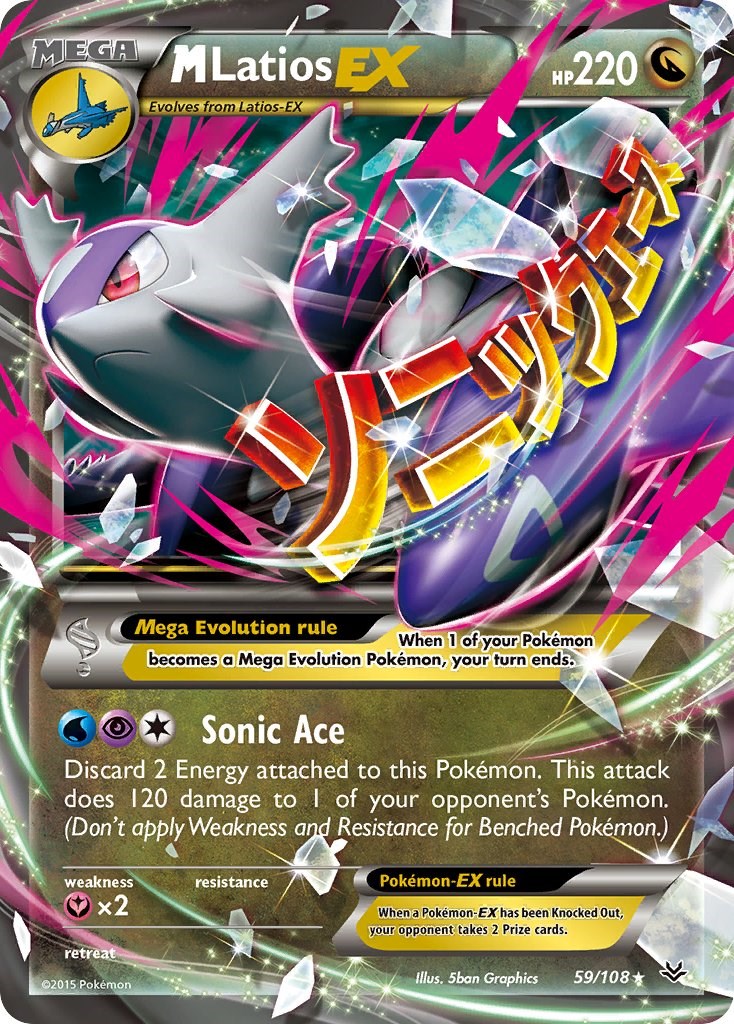 M Latios EX - 59/108