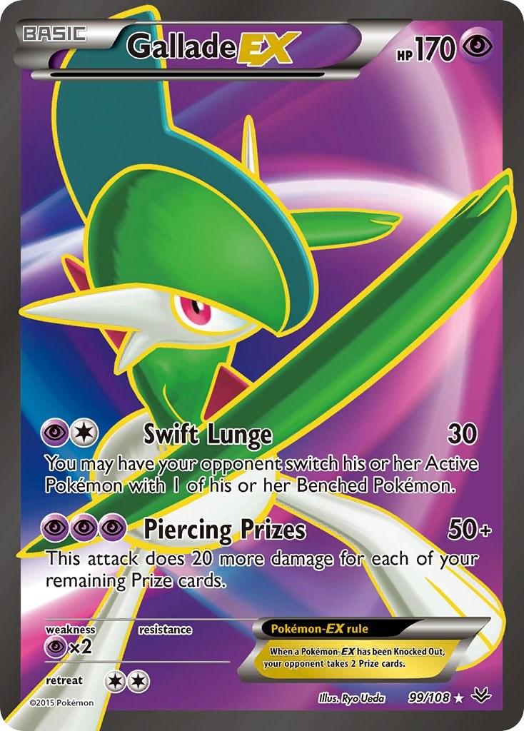 Gallade EX (99 Full Art) - 99/108