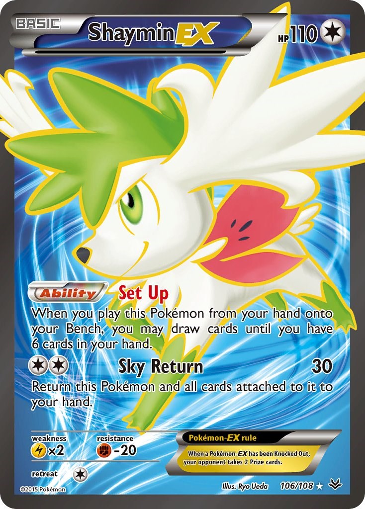 Shaymin EX (106 Full Art) - 106/108