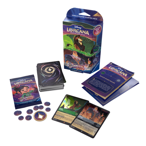 Disney Lorcana TCG: Shimmering Skies - Starter Deck (Set of 2)