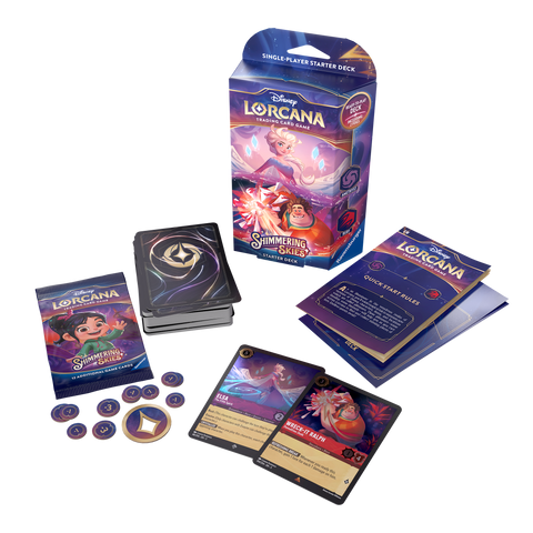 Disney Lorcana TCG: Shimmering Skies - Starter Deck (Set of 2)